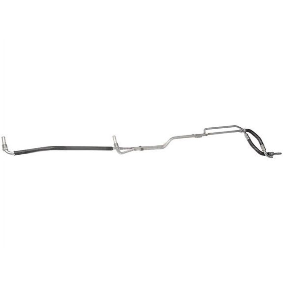 Inlet and Outlet Auto Trans Oil Cooler Hose Assembly - Compatible with 2005 - 2007 Ford F-350 Super Duty 2006