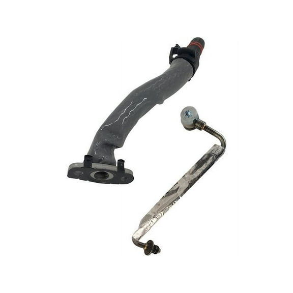 Inlet and Outlet Turbocharger Oil Line - Compatible with 2013 - 2021 Buick Encore 2014 2015 2016 2017 2018 2019 2020