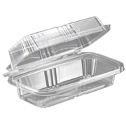 8 Inch Tamper Evident Plastic Hoagie Container 150 CT