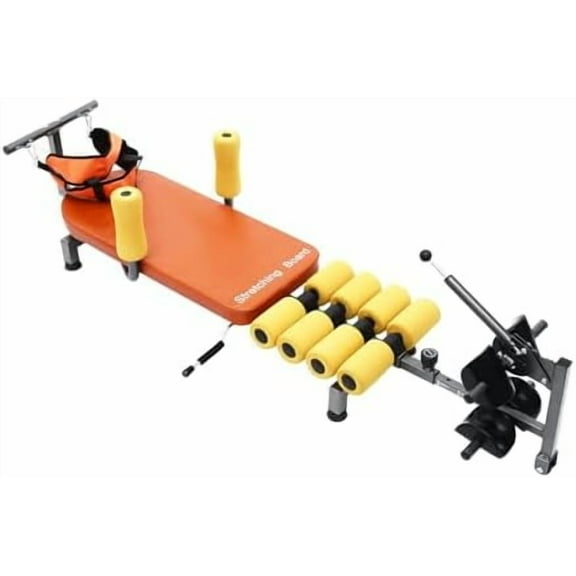 Inline Back Stretch Bench with Cervical Traction, Back Stretcher, Back and Neck Decompression, 286.6 Lbs Weight Capacity, for Lower Back Pain Relief$$Sport & Recreation Other