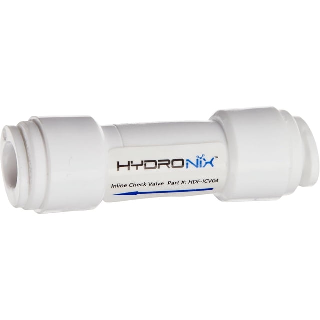 Inline Check Valve w/ 1/4