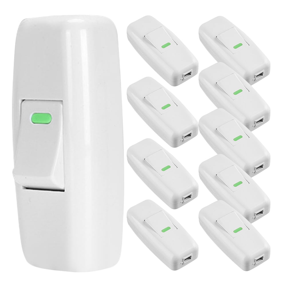 Durable Plastic Power Switch Button for Bedside Lamp DIY Use Copper ...