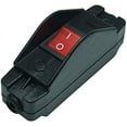 thumbnail image 1 of Inline Cord Switch 16A 125V/250V AC Black Inline ON/OFF Rocker Button with Red Indicator light，screw terminal, 1 of 5