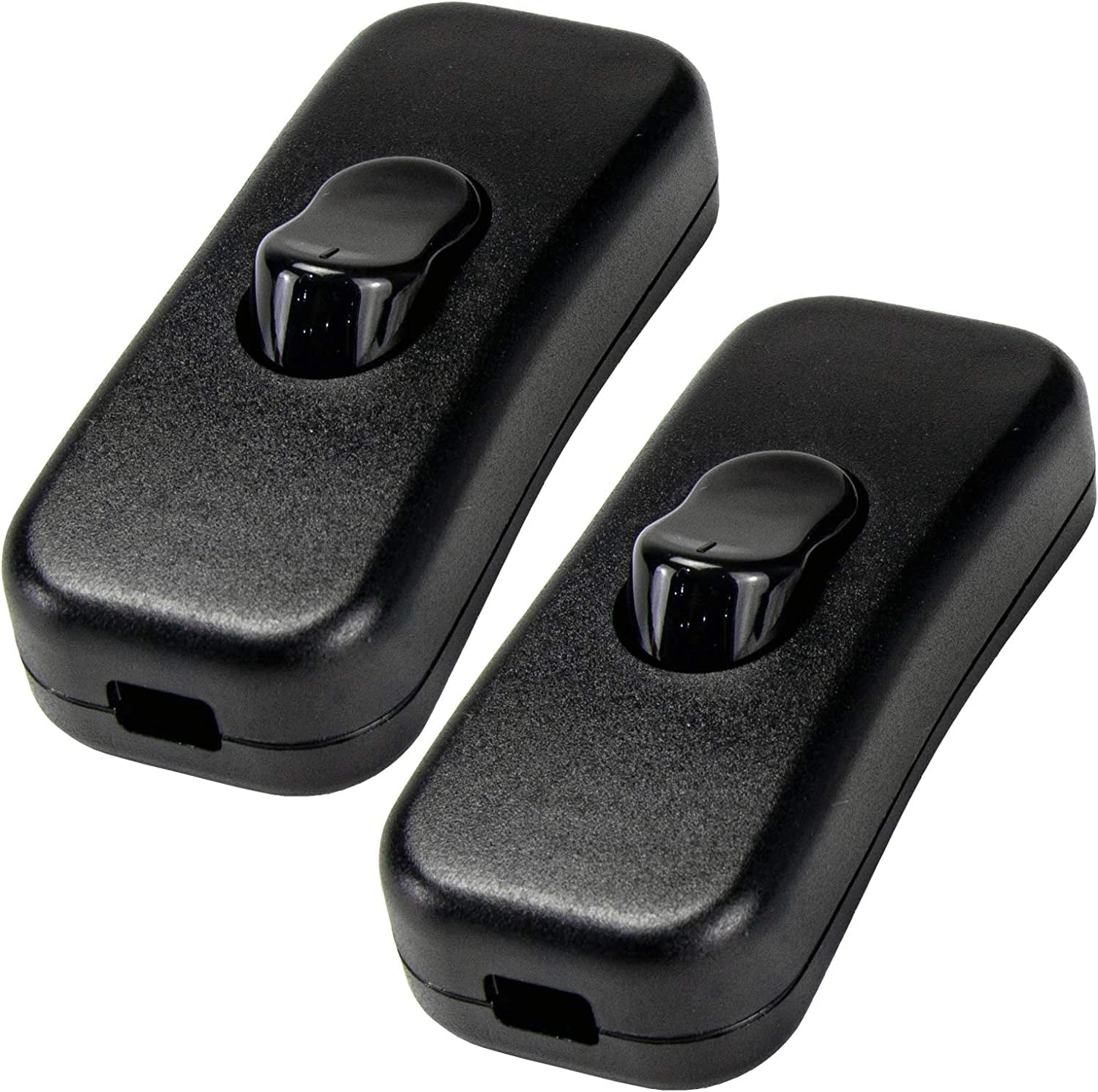 Inline Cord Switch 2-Pack. On-Off Control Lamp Rocker Switch for Lamp ...