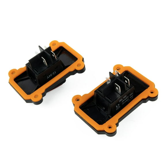 Inline Cord Switch 25A Ip65 Waterproof On-Off Switch with Red Light Buttons 220V