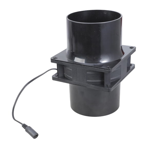 Inline Duct Exhaust Fan 12V 2.7A Adjustable Speed Blower For Kitchen Bathroom Hydroponics & Electronic Equipment Cooling