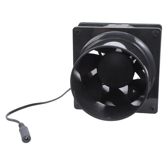 Inline Duct Exhaust Fan 12V 2.7A Adjustable Speed Blower For Kitchen Bathroom Hydroponics & Electronic Equipment Cooling