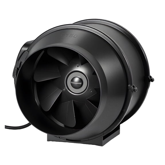 Inline Duct Fan, 6 in Quiet Inline Exhaust Fan, 380 CFM Powerful AC-Motor Ventilation Fans for Cooling Booster, High Air Flow, Vent Blower Fans for Indoor Grow Tents Basement Hydroponics
