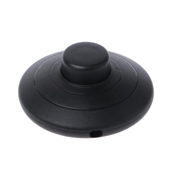 Inline Foot Switch Nylon Housing On-Off Control Pedal For Table Lamp Desk Light Incandescent Fixture