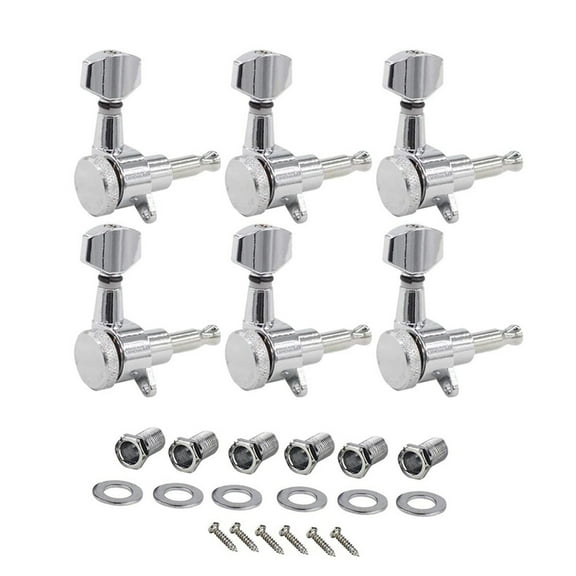 Inline Guitar Locking Tuners Suitable for ST Electric Guitar