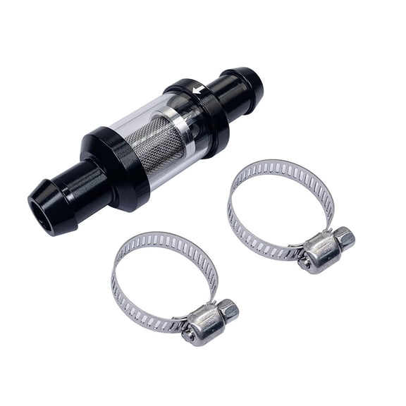 Inline Heater Core Coolant Filter Kit&Inspection System For all Truck 5/8"Filter