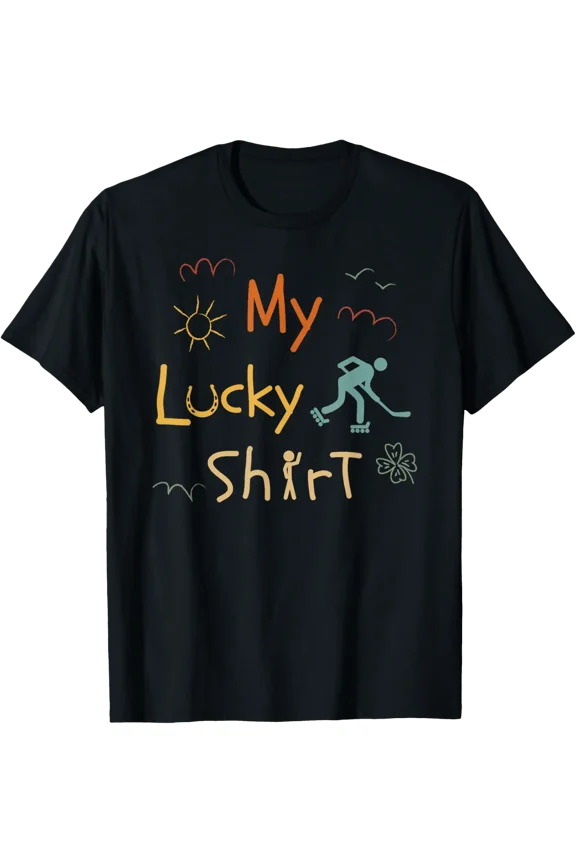 Inline-Hockey Skating Skater Hockey Vintage Roller Hockey T-Shirt All Size S-5Xl