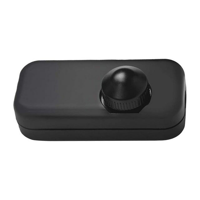 Inline LED Dimmer Switch Builtin Rotary ON/OFF & Knob Control Dimmer 2