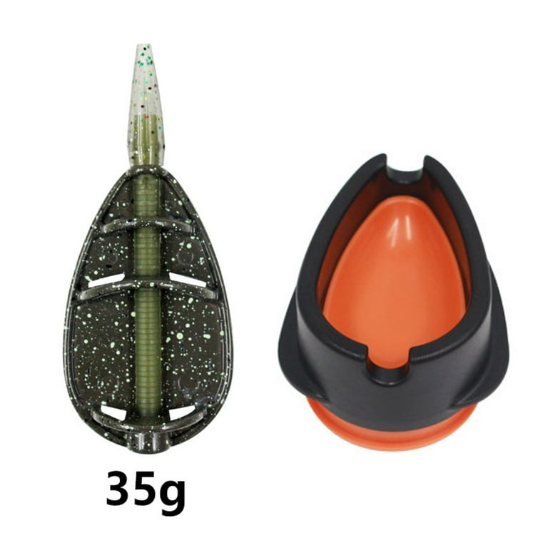 Inline Method Carp Fishing Feeder Mould Fishing Tackle Accessories 25/35/45G