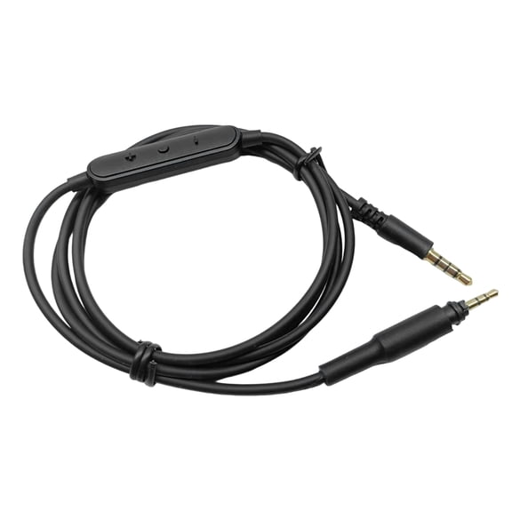 Inline Mute and Volumes Control Auxs Cable for SRH440A SRH840A Headphones Extension Cord for Clear Gaming Experience