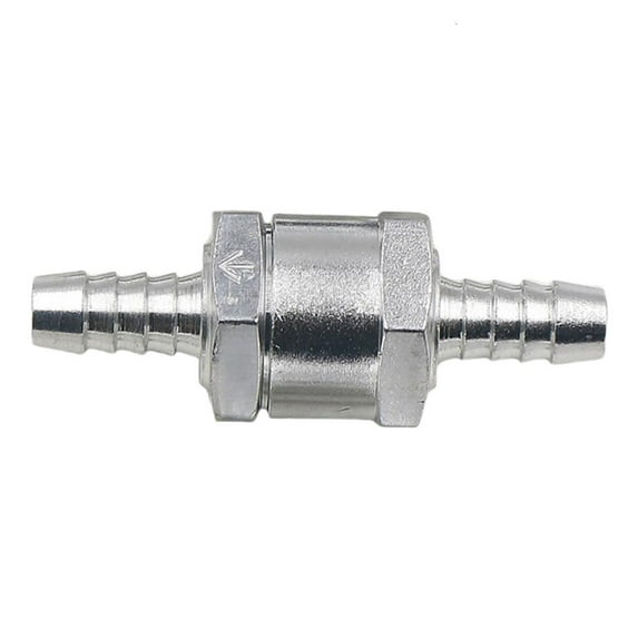 Inline Nonreturn Valves Car Gasolines Diesels Fuels Single Way Check Valves