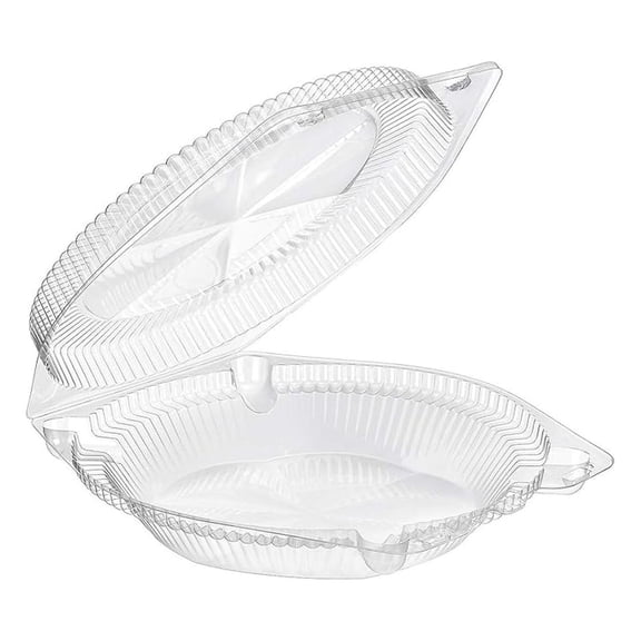 Inline Plastics SLP110 Sure Lock 10" Pie Container, Clear PET Food, 105 oz | 200/Case