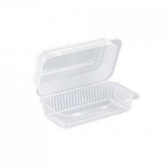 Inline Plastics SLP35 CPC 56 oz Hinged Container Pet - Clear, Case of 500