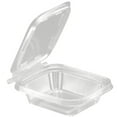 thumbnail image 1 of Inline Plastics Safe-T-Fresh Tamper-Proof Hinged Plastic Deli Containers, 8 Oz, Clear, Case Of 240, 1 of 3