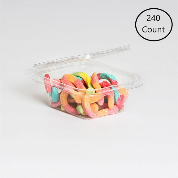 Inline Plastics TS12 CPC 12 oz Safe T Fresh Tear Strip Container, Case of 240