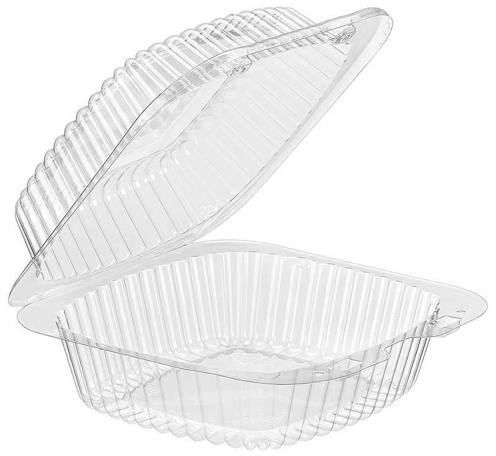 Inline Plastics ValuPack Shallow Hinged Trays