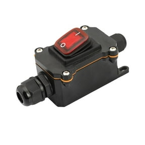 Inline Power Cord 110V-220V 12V-24V Marine Rocker Switch K2V2 P5K4 B79C