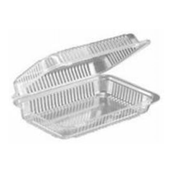 Inline SLP30 36 oz Hinged Container Pete, Clear - Case of 300