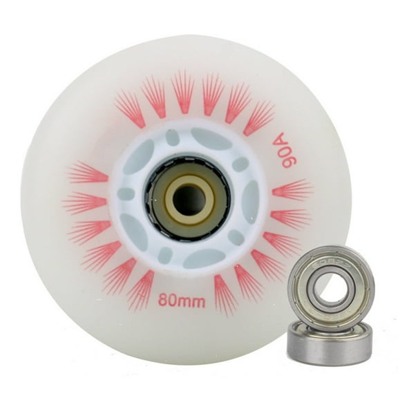 Inline Skate Flash Wheels With Magnetic Core Bearing 64MM-110MM Skate Wheels
