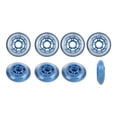 thumbnail image 1 of Inline Skate Replacement Wheels 68mm 78A Blue/Clear 8 Pack, 1 of 5