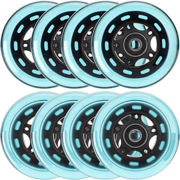 Inline Skate Wheels Kit, 85A, 8-Pack