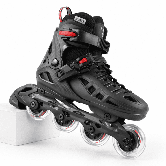 Inline Skates For And 4 Sizes Adjustable Roller With Full Light Up Wheels Women Men Durable Outer Shell 4-12 Adults