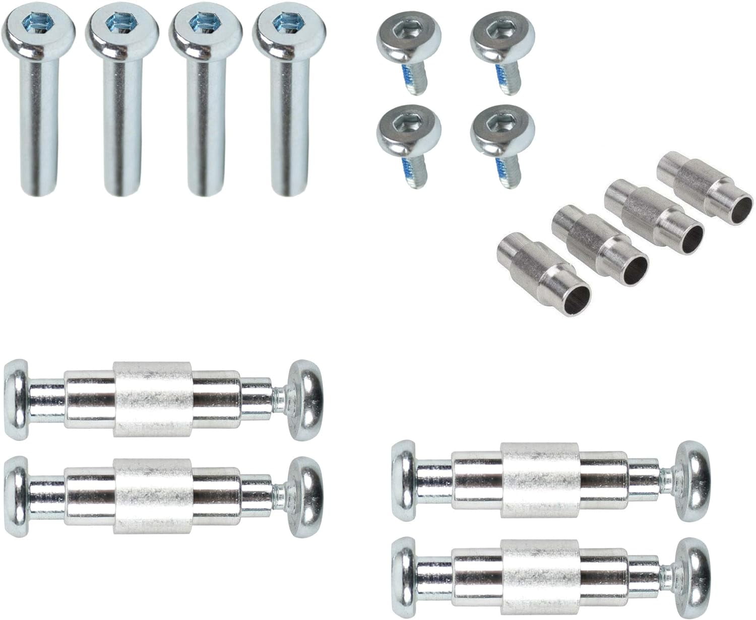 Inline Skates Replacement Axles Skate Upgrade Kit With Aluminum
