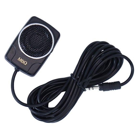 Inline Subwoofer Bass Control Knob for Car Use, Corded 3.5mm Plug Remote for Spare Tire Subwoofer Listening and Clean Installation