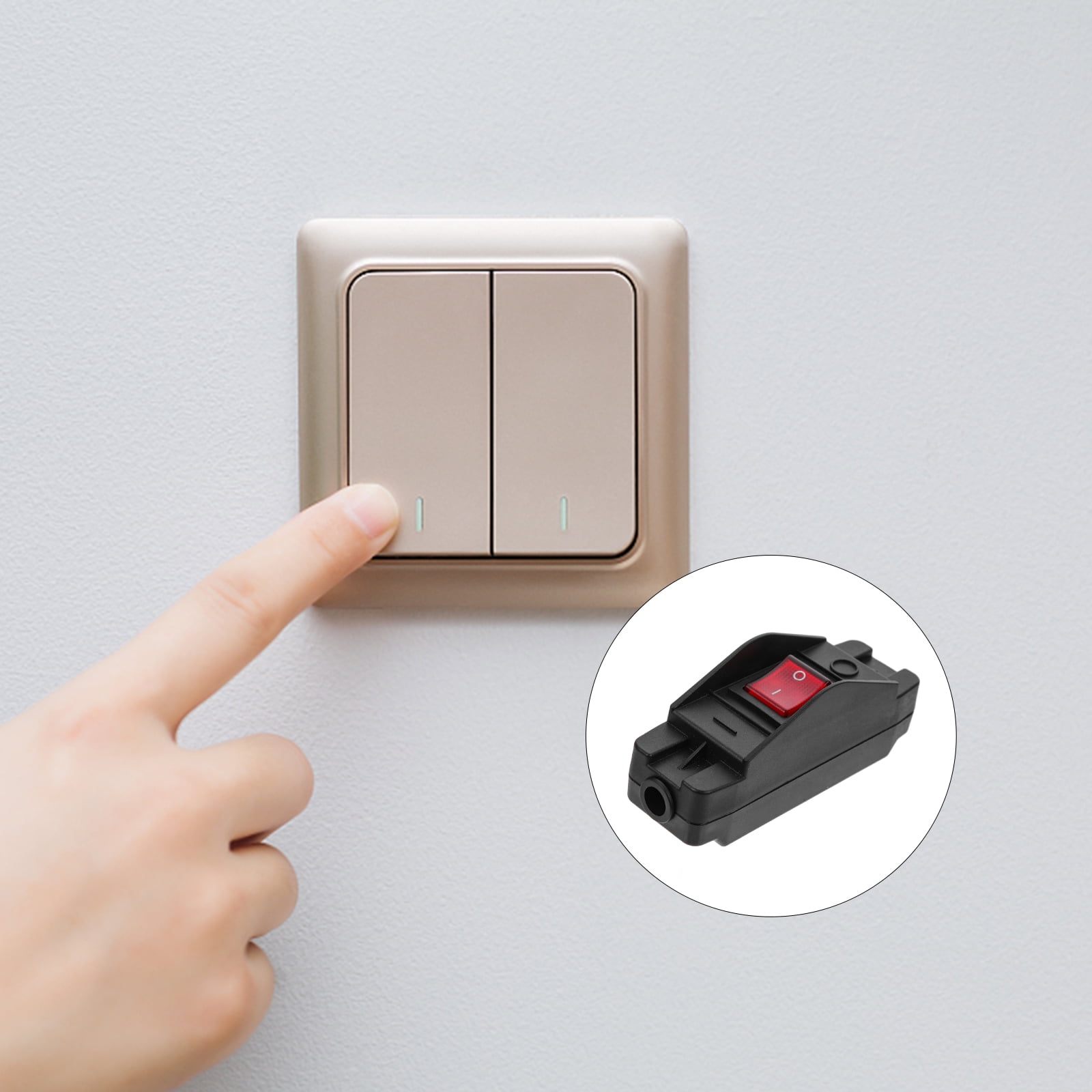 Inline Switch Electric Switch On Off Inline Cord Switch Lamp Rocker