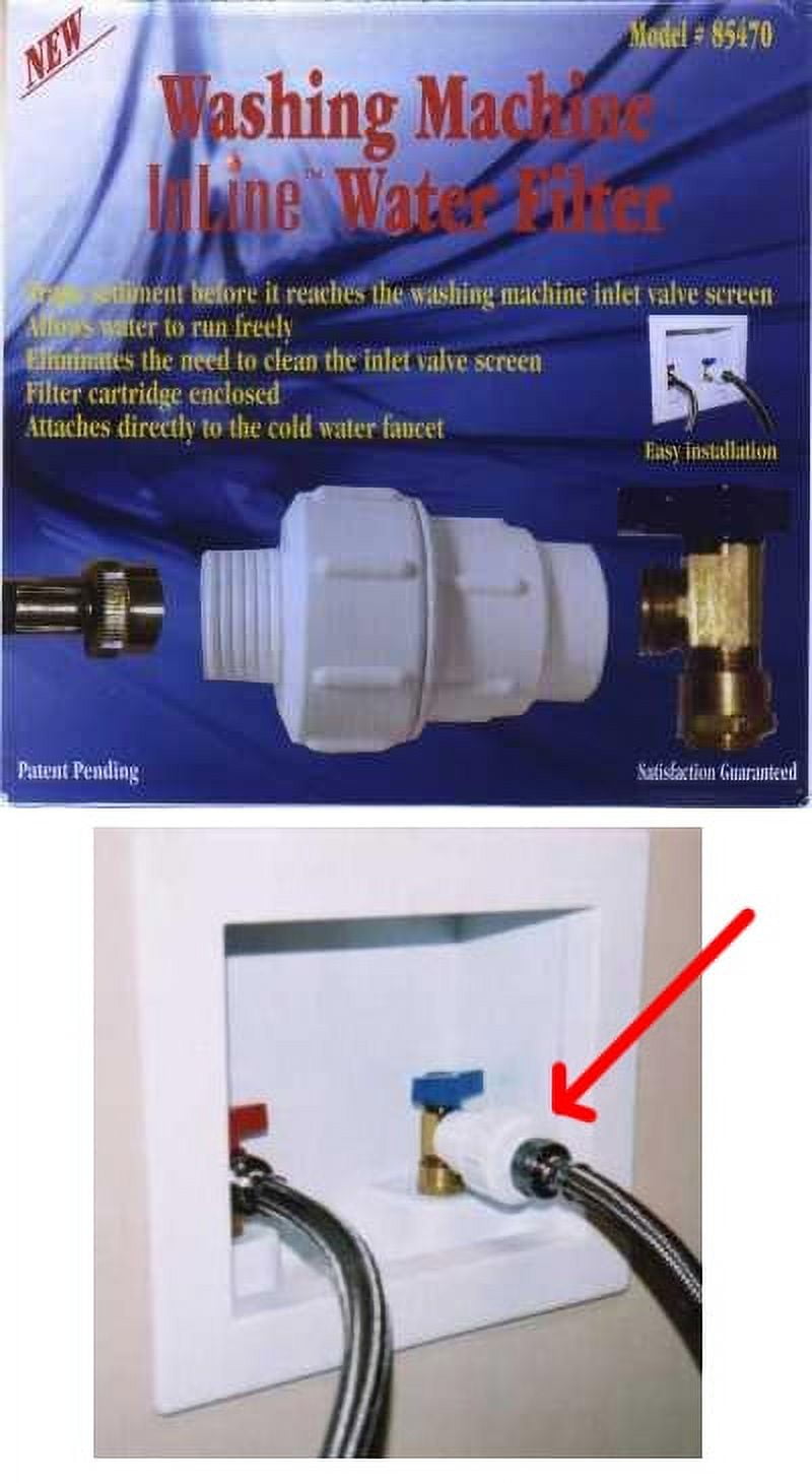 Inline Water Filters 85470 Washing Machine Inline Water Filter
