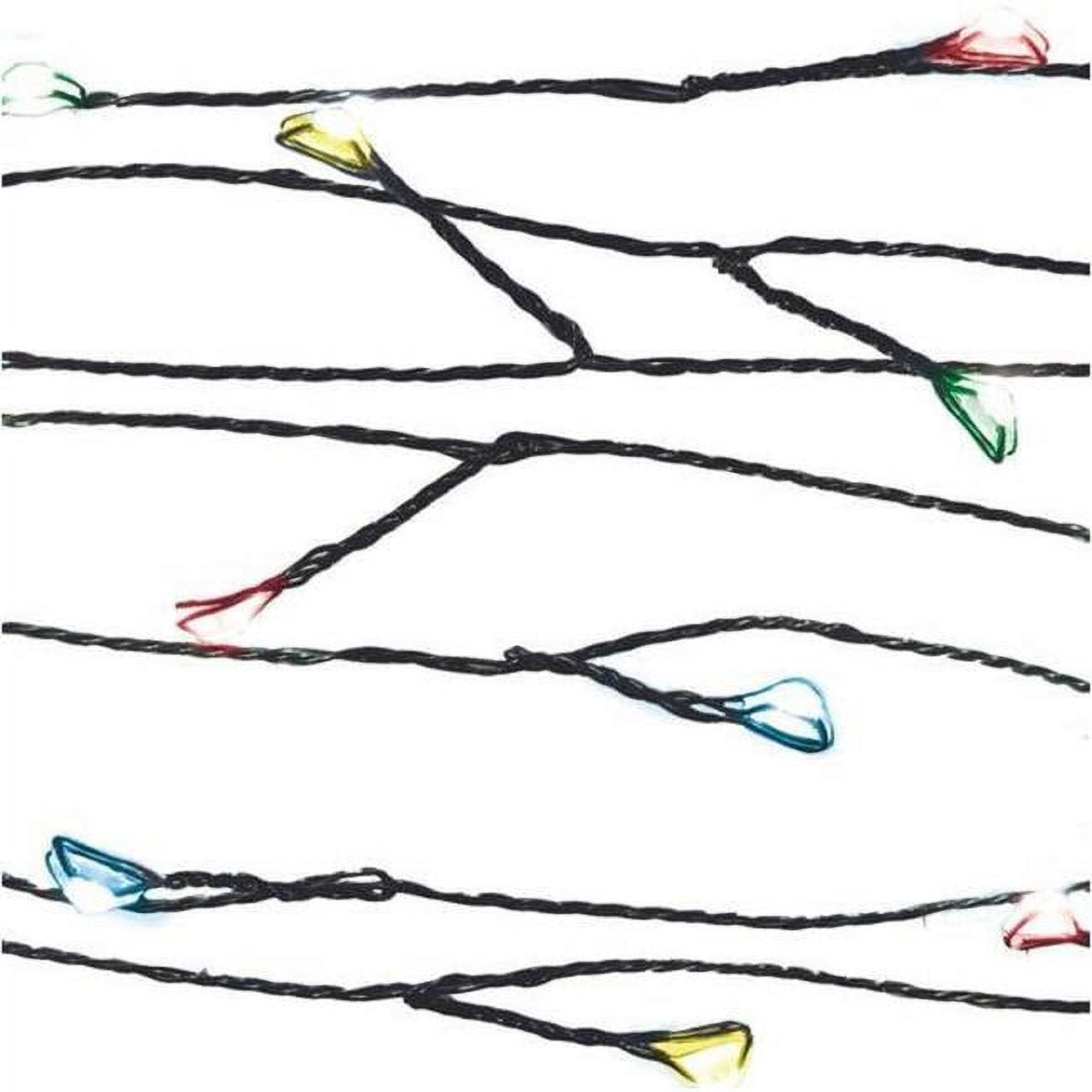 Inliten 105083 Battery Operated Microdot Cluster Lights, Multi Color