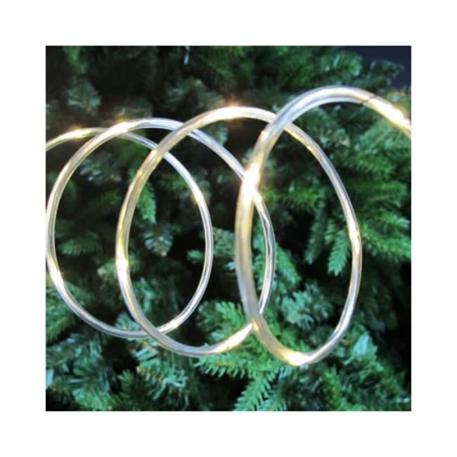 Inliten 130898 15 ft. Battery-Operated LED Rope Light - Warm White - Walmart.com