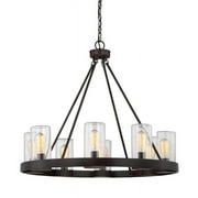 Savoy House Inman 8-Light Outdoor Chandelier in English Bronze - 1-1130-8-13