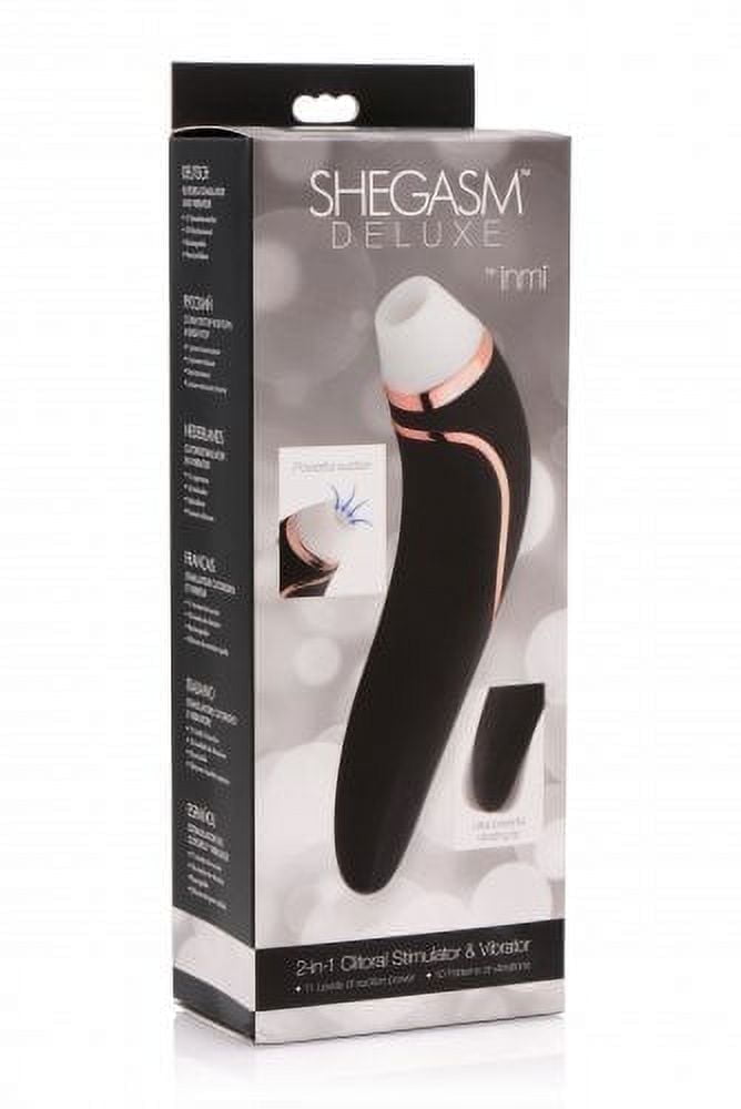 Inmi Shegasm Deluxe Suction Vibrator, Black - Walmart.com Inmi Shegasm Deluxe Suction Vibrator, Black - Walmart.com