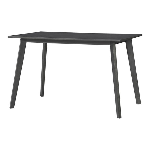 Inmod Mid-Century Modern Harmony Dining Table, Grey