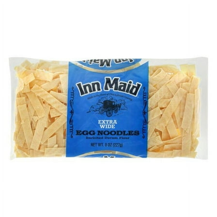 Inn Maid Extra Wide Egg Noodles, 8 oz. Bag
