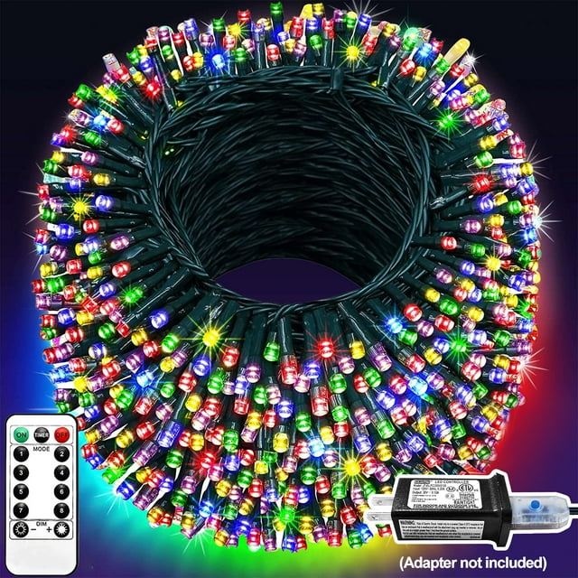 InnOrca 52.5ft 160LED Christmas String Lights USB Plug in, Christmas
