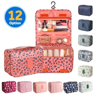 Aokur 3pcs Makeup Bags for Women and Girls, Portable Travel Cosmetic Organizer Multifunction Waterproof Storage Bag Cute Toiletry Bags, Women's, Size: 11.5