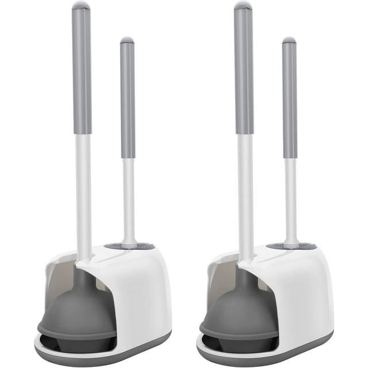InnOrca Toilet Brush and Plunger Set, Toilet Plungers for Bathroom