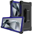 thumbnail image 1 of Innens Case for Samsung Galaxy S24 Ultra/S24 Plus/S24 Belt Clip Holster Stand Shockproof Cover, Blue, 1 of 14