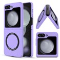 thumbnail image 1 of Innens Case for Samsung Galaxy Z Flip 5 5G Shockproof Magnetic Phone Cover, Purple, 1 of 15