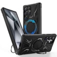 thumbnail image 1 of Innens Case with Screen Protector for Samsung Galaxy S24 Ultra/S24 Plus/S24 Magnetic Shockproof Stand Cover, Black, 1 of 13