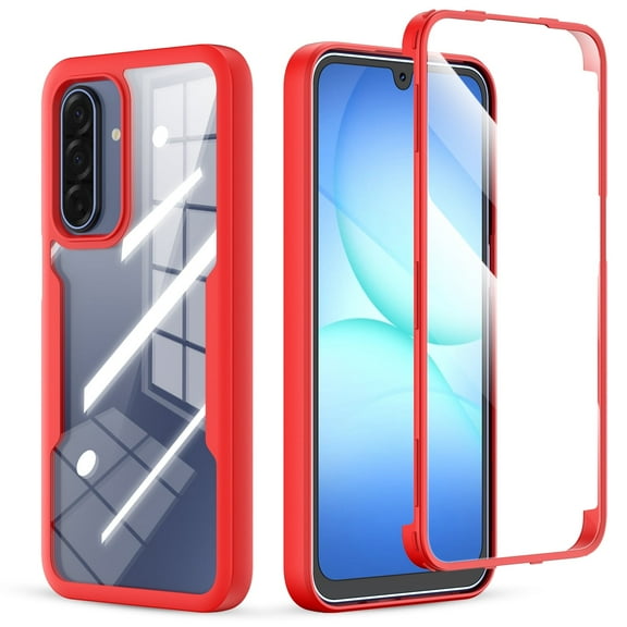 Innens Phone Case with Built-in Screen Protector Full Cover for Samsung Galaxy A17/A16 5G 6.7inch