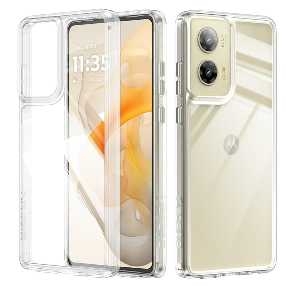 Innens Shockproof TPU Slim Cell Phone Case for Motorola Moto G Stylus, Clear