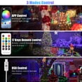 thumbnail image 1 of Innens String Lights Smart RGB Color Changing 33FT 100LED Lights with Remote APP Control for Christmas Party Patio Home, 1 of 13